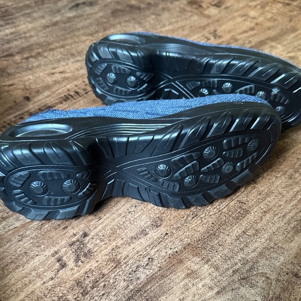 Women’s  Blue Slip-On walking shoes